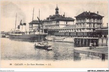 AGFP8-62-0705 - CALAIS - la gare maritime