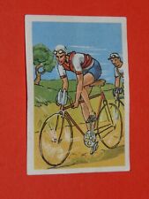 CHROMO 1952 ROZAN & CHIEN QUI SAUTE SERIE#1 SPORTS #6 CYCLISME TOUR DE FRANCE