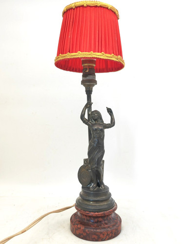 Petite lampe style art nouveau - lampe,