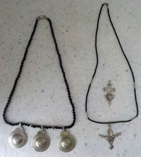 Lot bijoux collier - lot, touareg