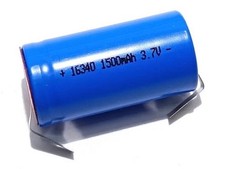 4 Batteries CR123A LC16340