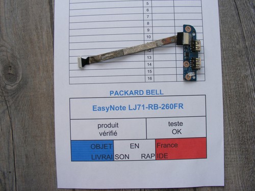 Platine usb pour - pour, packard