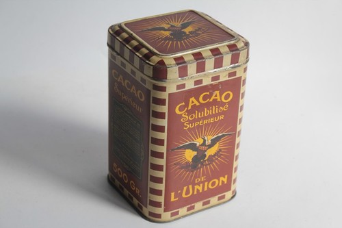 Boîte tôle chocolat cacao - tôle,