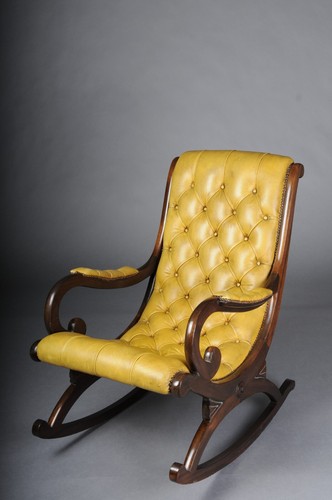 Fauteuil bascule ancien - bascule,
