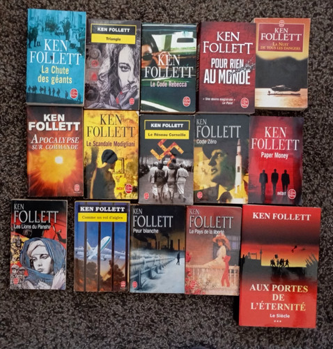 Lot ken follett pour rien - ken,