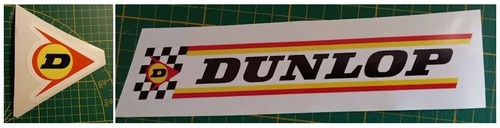 Autocollant dunlop pneu - autocollant,