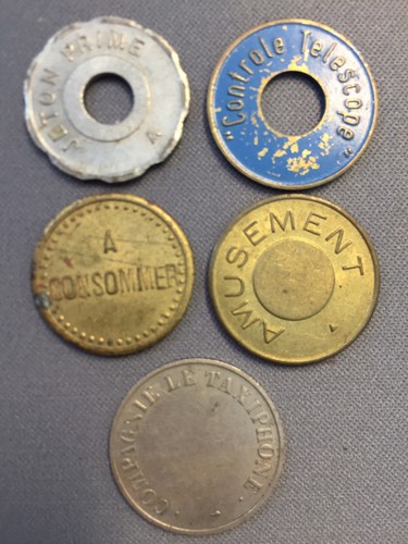 Jeton lot 5 - -, divers