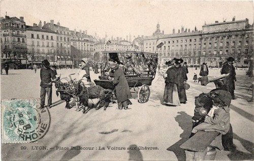 Carte postale lyon - carte,
