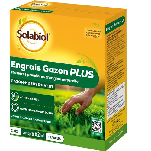 Solabiol engrais gazon plus - solabiol,