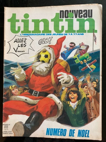 Tintin magazine 12 - tintin, 21/12/1976