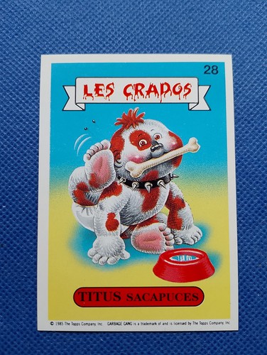 Les crados carte numéro 28 - crados,