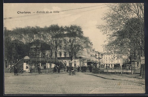 Cpa charleroi entrée - cpa, la