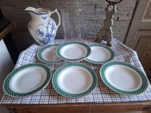 Assiettes creuses vintage - assiettes,