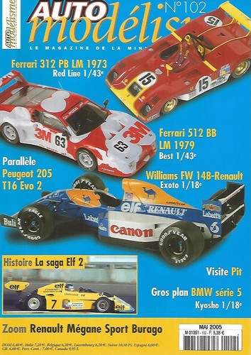Auto modelisme 102 ferrari - modelisme, n°102