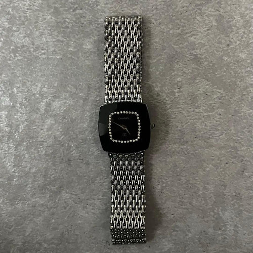 Vintage chanel acier square - chanel,
