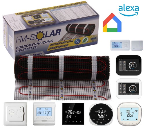 Plancher chauffant electrique