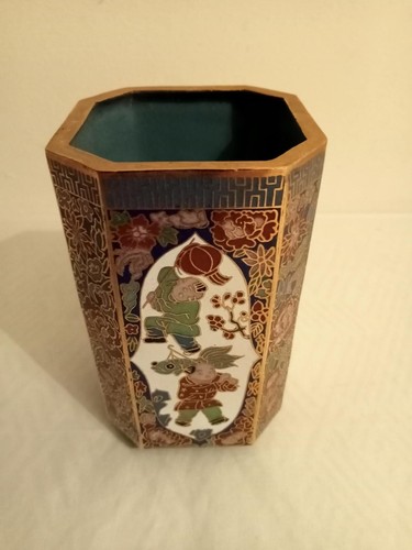 Vase chinois laiton - vase,