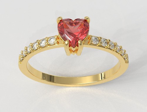 Bague fiançailles pour - de,
