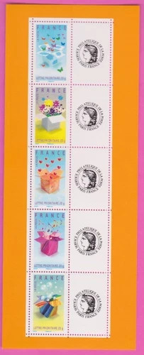Feuillet timbres - de, 5