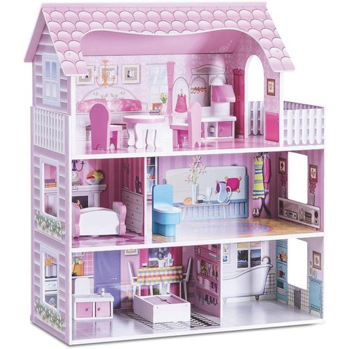 Maison poupées bois à - poupées,