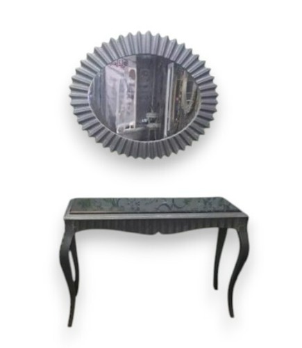 Une console moderne bois - une,