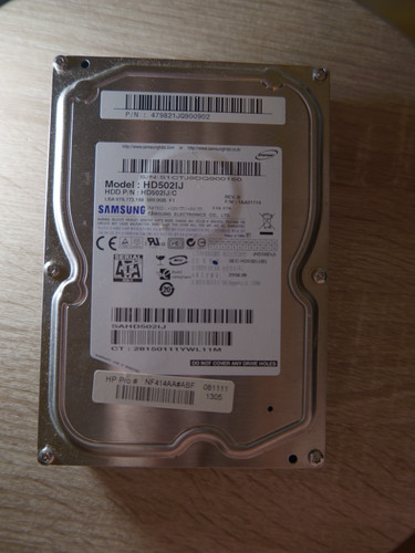 Disque dur hdd samsung - 500, gb