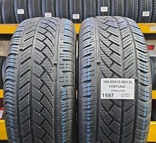 D'OCCASION : 2 PNEUS 4 SAISONS