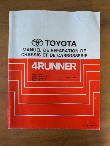 Manuel réparation toyota - réparation,