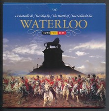 Belgium Circulated Coin Set 2015 The Battle of Waterloo Uncirculated