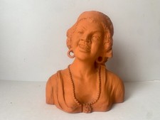ancien petit buste de femme en
