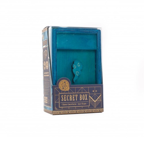 Boite secrète azure - boite, dragon