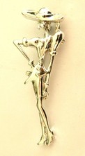 jolie broche femme vintage