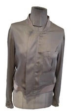 Superbe Blouson Soie Gris Yohji Yamamoto 36/38 Tbe