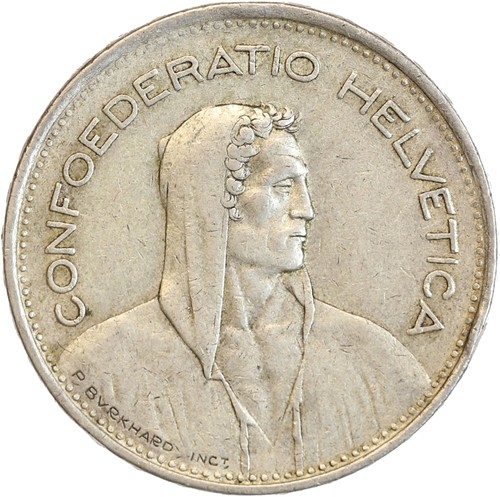 Francs berger suisse argent - francs,