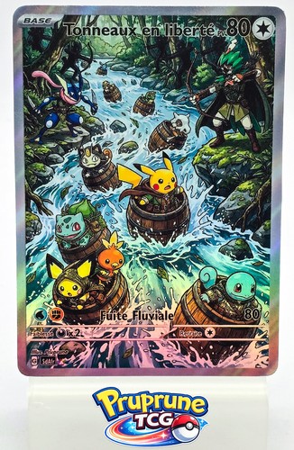 Carte pokémon tonneaux - tonneaux, en