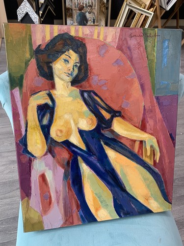 Tableau huile sur toile - tableau,