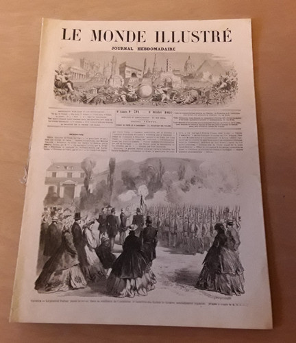 Monde illustre 1864 guerre - monde,