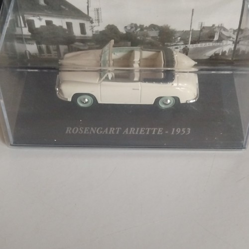 Rosengart ariette 1953 blanche - rosengart,