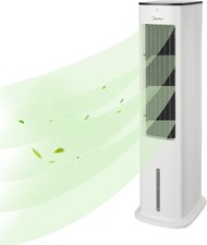 MIDEA - CLIMATISEUR PORTABLE SILENCIEUX 4 EN 1 - REFROIDISSEUR D'AIR - ECRAN LED