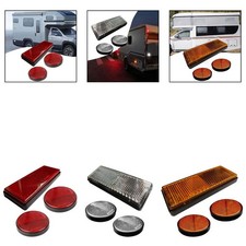 Lot de 3 bandes réfléchissantes étanches pour camion, sac à dos, remorque,