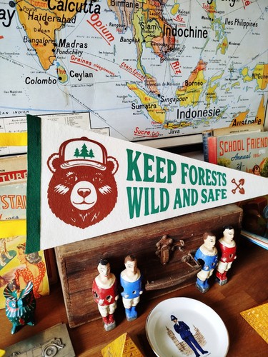 Fanion feutrine keep forests - fanion,