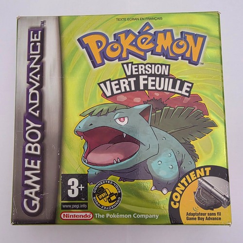 Pokémon version vert feuille - version,