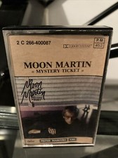 CASSETTE K7 AUDIO TAPE MC - MOON MARTIN - MYSTERY TICKET - 1982 🎸