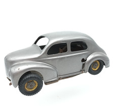 Antique toy sheet metal CIJ car Renault 4CV 1950s Joustra JRD vintage - 18cm