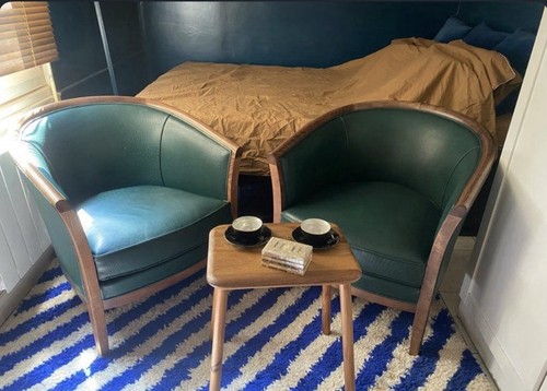 Fauteuils club place skaï - 2, 1