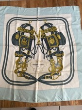 Carré Hermès 90 Foulard "Brides de Gala" année 1990 Authentique av boite Bolduc