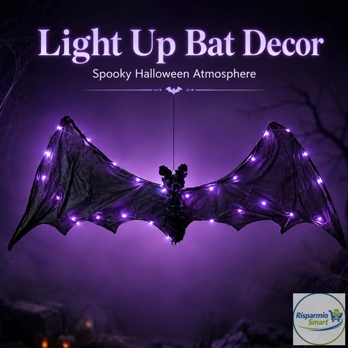 Halloween decoration bat with