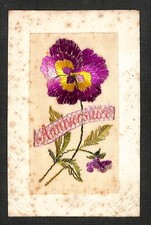 FANCY - EMBROIDERED CARD -