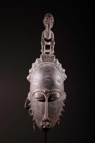 African mask baoulé 2307 - mask,