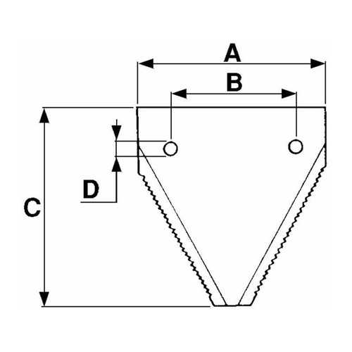 Section dentée 443003